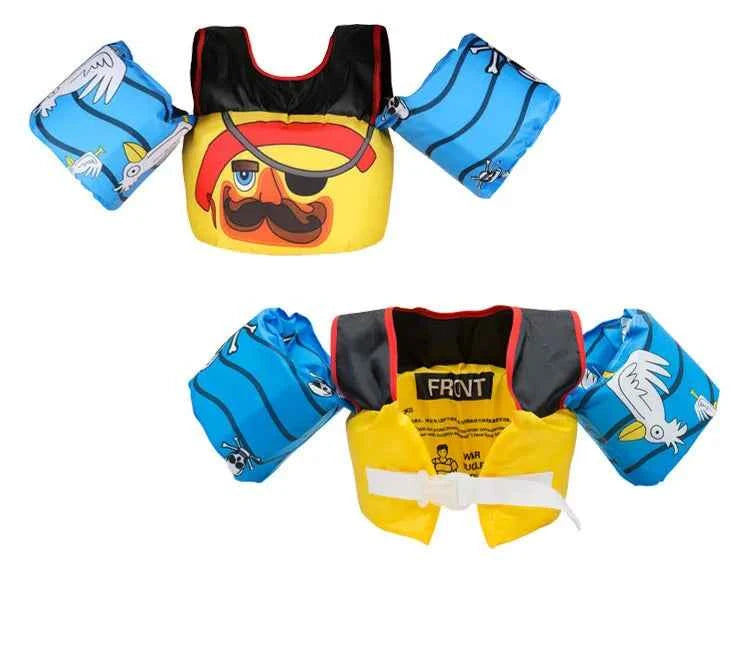 2-8 years Baby Swim Vest Child Arm Float Vests Kids Swim Trainer Buoyancy Sleeve Swimsuit Swimming Pool Accessories