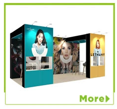10ft LED Box Light Backlit Pop up Trade Show Display