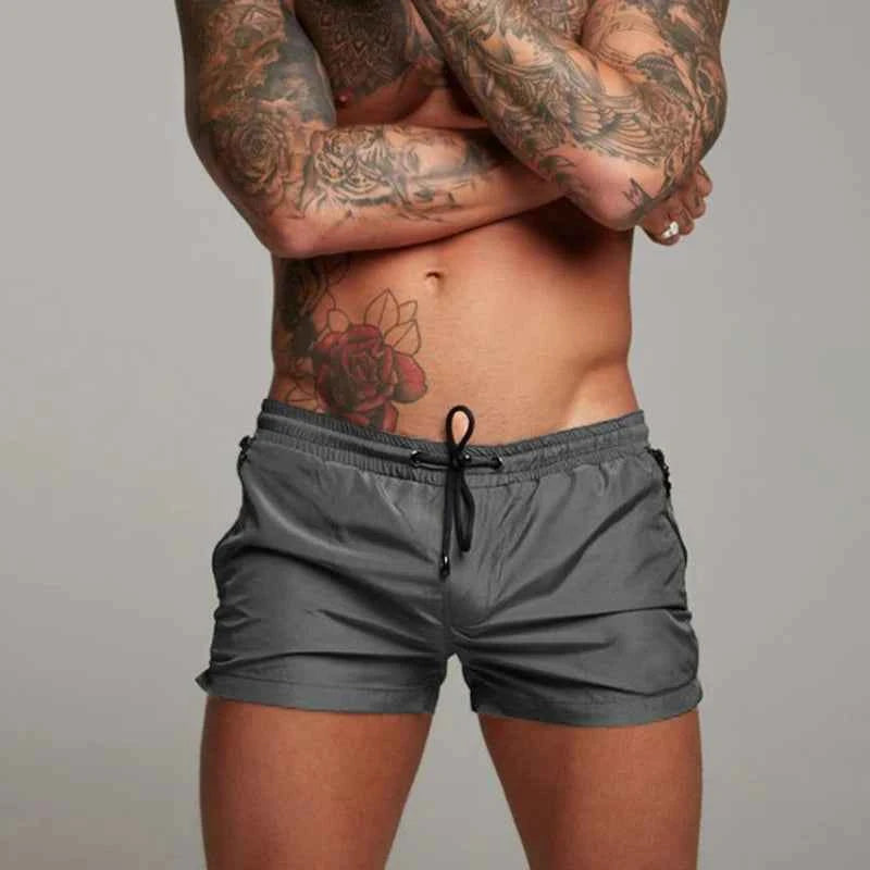 Summer Board shorts Swimwear Mens Swim Shorts Summer Beach Shorts Boxer Swimming Trunks Men Swimsuit High Quality Board Shorts