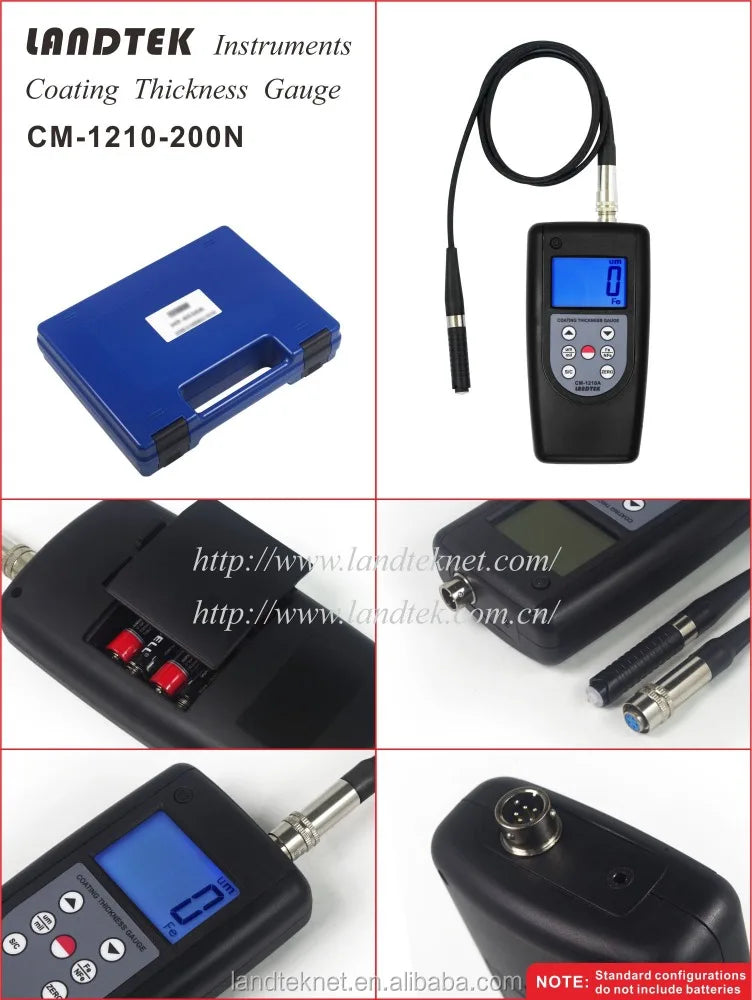 Micro Thickness Gauge for Coating on Small Workpiece  Eddy Current  CM--1210-200N