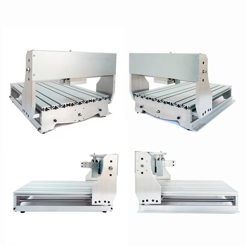 CNC 6040Z Router Frame Kit Milling Machine DIY Rack with Bed Ball Screw and Optical Axis