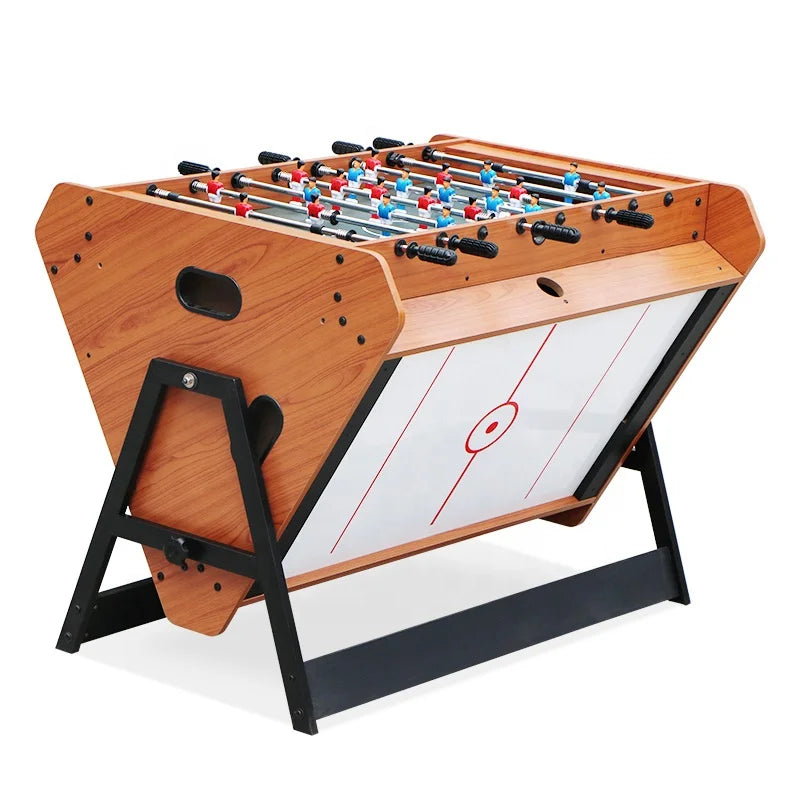 Factory Wholesale Promotion Price Rotating 3-in-1 Multi-Billiard Pool Air Hockey Soccer Game Table Full Set Accessories