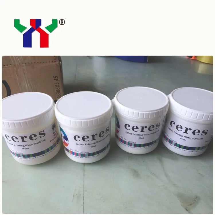 Print Area Offset Printing Watermark Security Ink,Black Watermark Ink,1kg/can