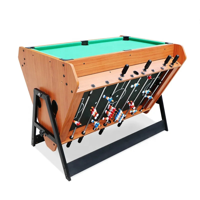 Factory Wholesale Promotion Price Rotating 3-in-1 Multi-Billiard Pool Air Hockey Soccer Game Table Full Set Accessories