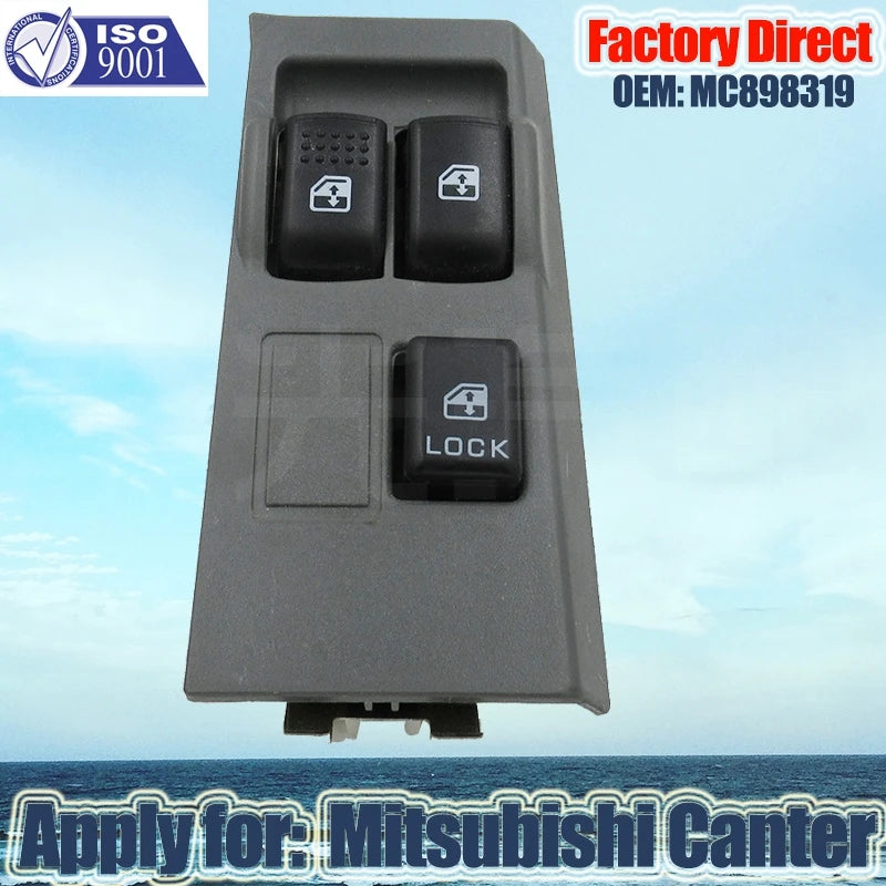 Factory Direct Auto Master Auto Power Window Switch Apply for Mitsubishi Truck MC898319 Left Driver Side LHD 24V Auto Switch