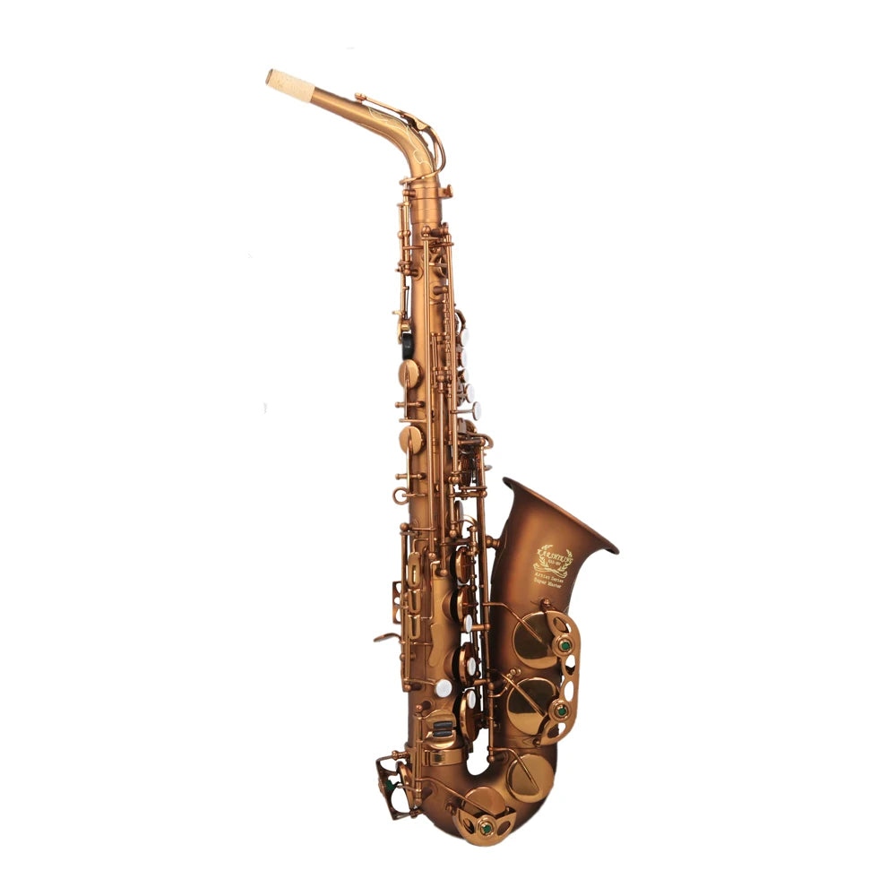 SEASOUND OEM Professional Eb Tone Coffee Matt Alto Saxophone JYAS102CFMT Woodwind Instrument