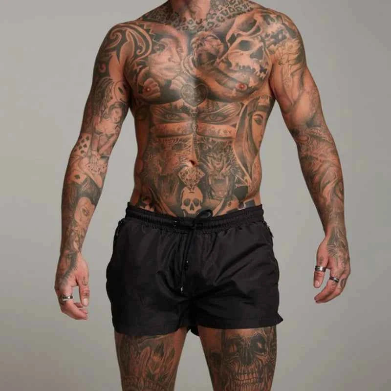 Summer Board shorts Swimwear Mens Swim Shorts Summer Beach Shorts Boxer Swimming Trunks Men Swimsuit High Quality Board Shorts