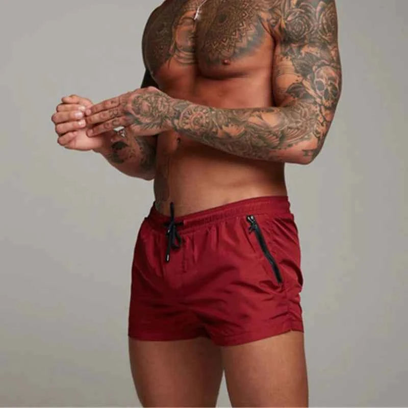 Summer Board shorts Swimwear Mens Swim Shorts Summer Beach Shorts Boxer Swimming Trunks Men Swimsuit High Quality Board Shorts