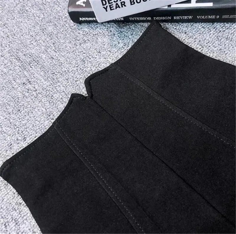 White Black Stretch Suit Shorts Women New Mini Short Femme High Waist Shorts Women Hotpants Elegant Wide Leg Summer Shorts C5378