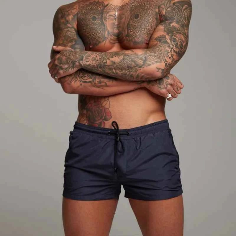 Summer Board shorts Swimwear Mens Swim Shorts Summer Beach Shorts Boxer Swimming Trunks Men Swimsuit High Quality Board Shorts