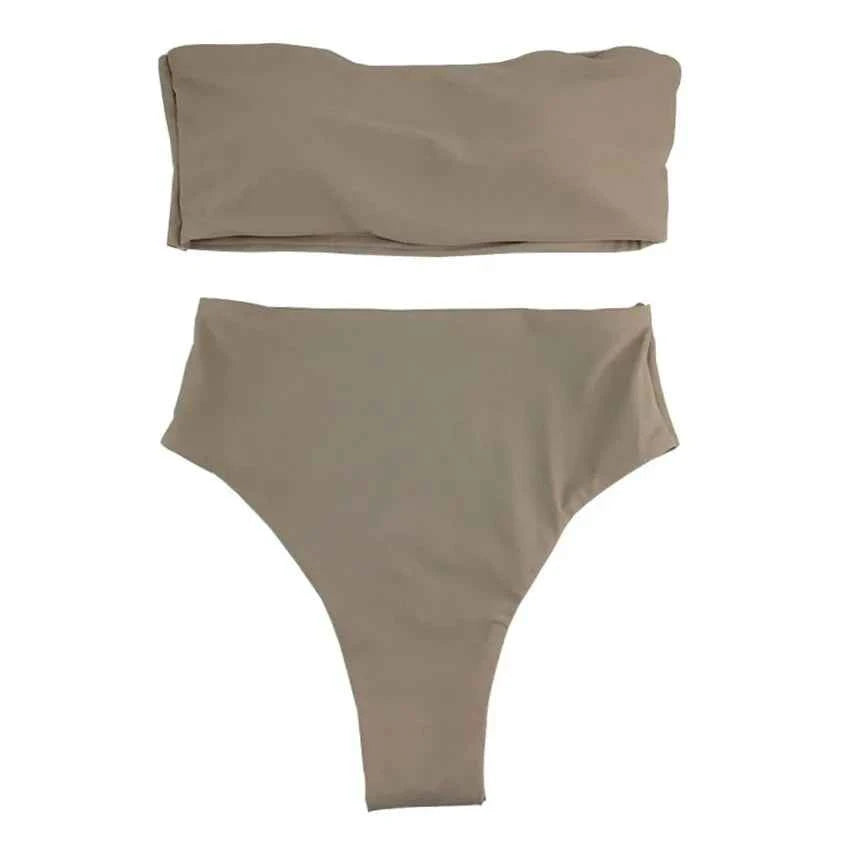 Cikini-Brazilian bikini set for women, sexy swimsuit, push up, beach clothing, summer