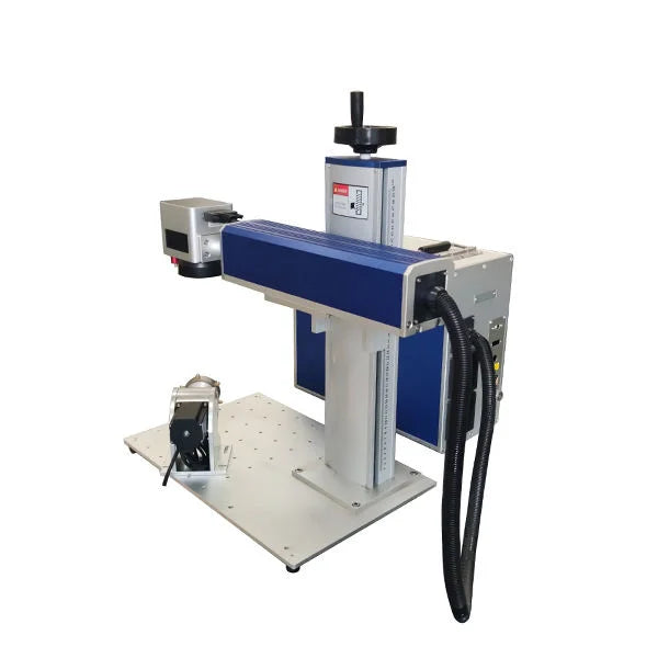 ActionLasers 20w 30w 50w 60w 100w JPT MOPA M7 Fiber Split Laser Marking Machine for Metal Steel Jewelry Ring ActionLasers