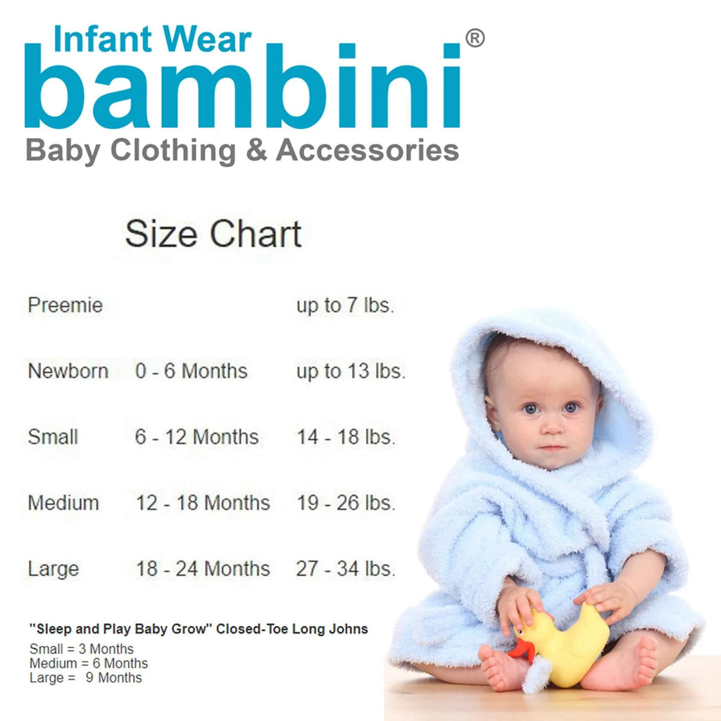 TD Bambini Preemie Long Sleeve Baby Tops 6 Pack with Mitten Cuff and Side Snap