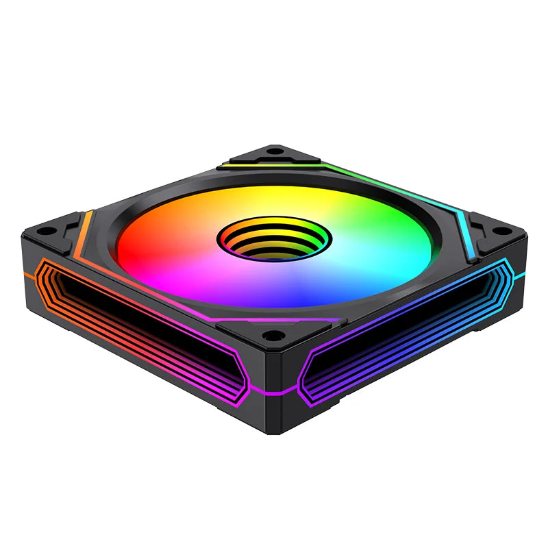 Lovingcool High Quality RGB Desktop CPU ATX Tower Cooling Fans Custom Logo 5V Cheap Price for Gaming Desktop Computer Case