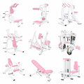 Gym Project Solution Professional Complete pink Gym Equipment Machines Wholesale by Plate Loaded Gym Equipment Legs for Woman