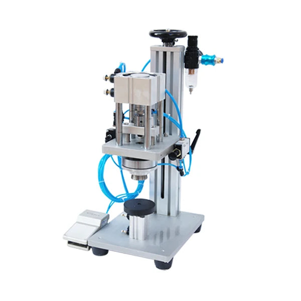 Good Selling Semi Automatic Packaging Spray Perfume Bottle Sealing Capping Crimping Machine