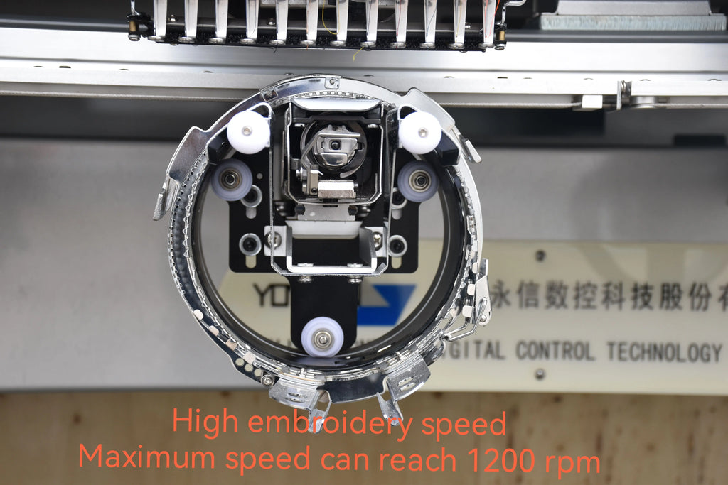 Yonthin High Speed 15 Needle Single Head Small Computer Embroidery Machine Suppliers Prices for Sale Computerized T-shirt Ca P