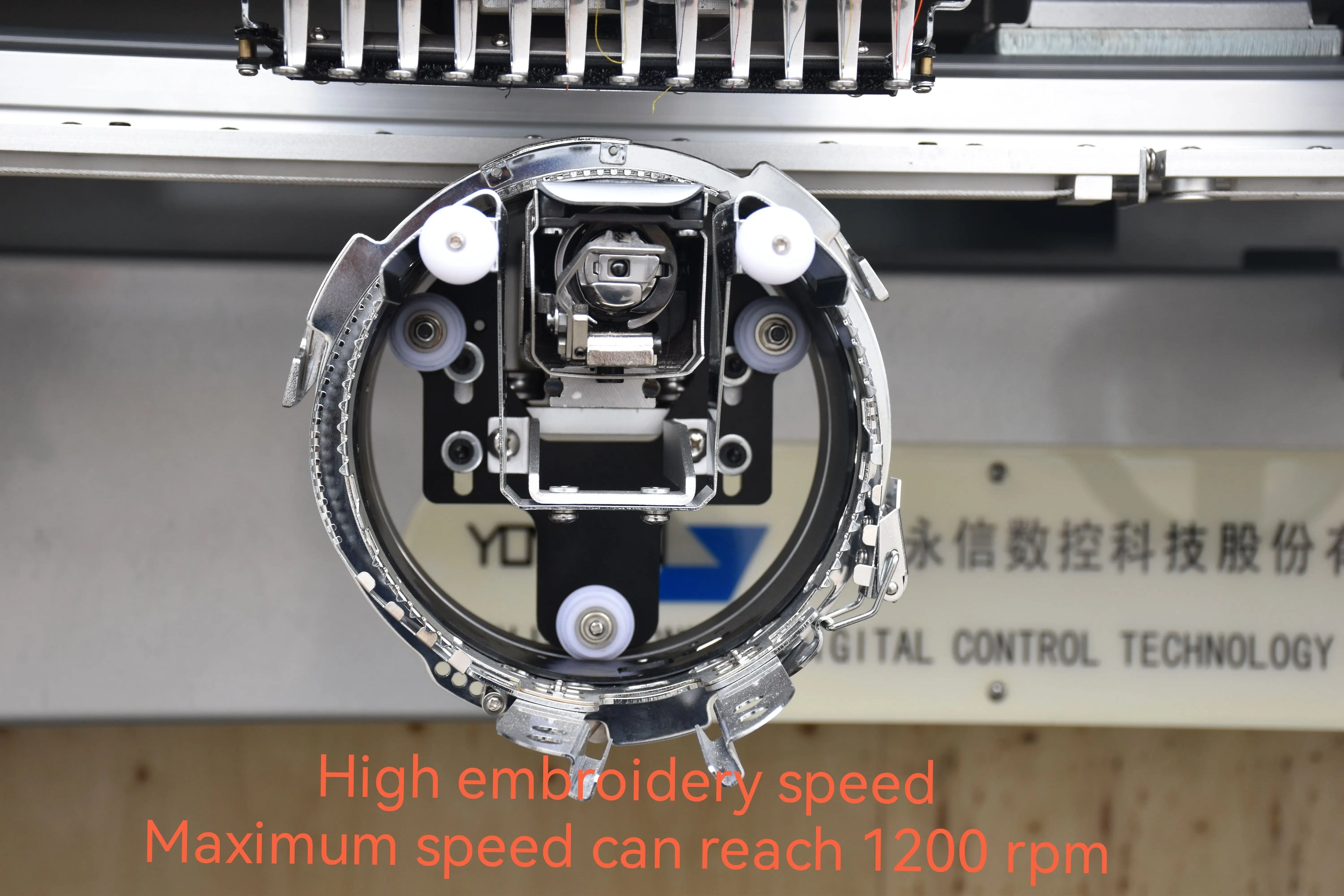 Yonthin High Speed 15 Needle Single Head Small Computer Embroidery Machine Suppliers Prices for Sale Computerized T-shirt Ca P