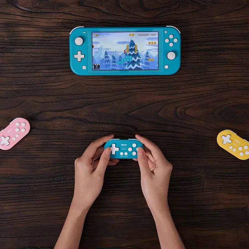 8BitDo Zero 2 Bluetooth Gamepad Mini Controller Compatible for Nintendo Switch PC Windows Android macOS
