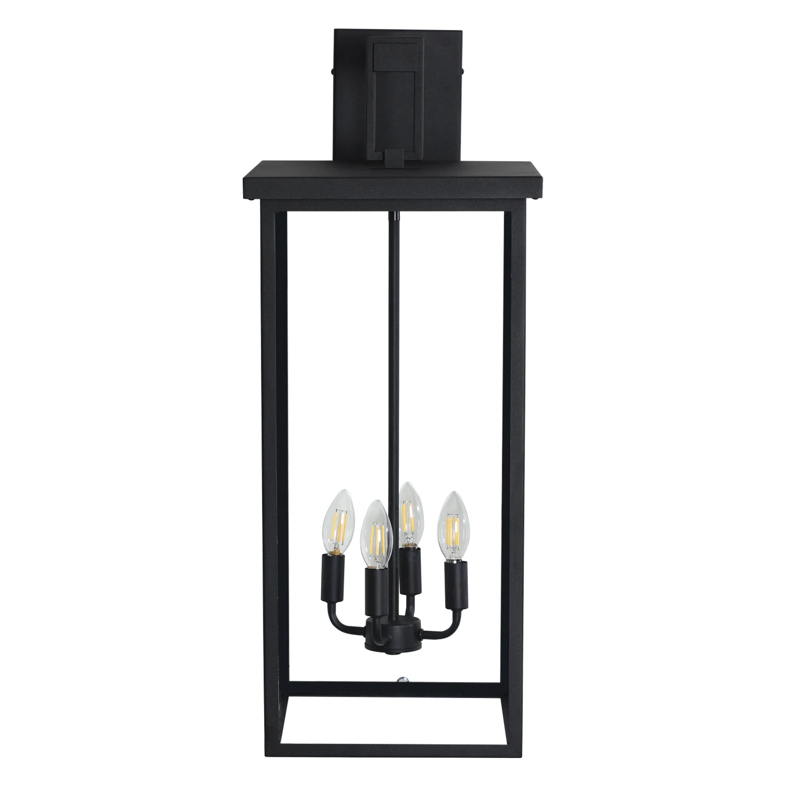 US Stock Free Shipping Outdoor Sconce Lights,30 Inch  Black Outdoor Lanterns Waterproof for Front Porch Garage Balcony