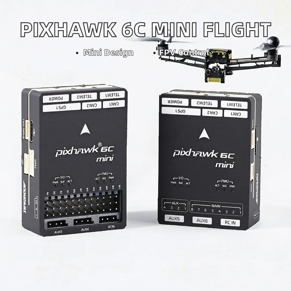 Holybro Pixhawk 6C Mini Plastic FPV Flight Control with M10 GPS and PM02 V3 Power Module for RC Multirotor Airplane Accessories