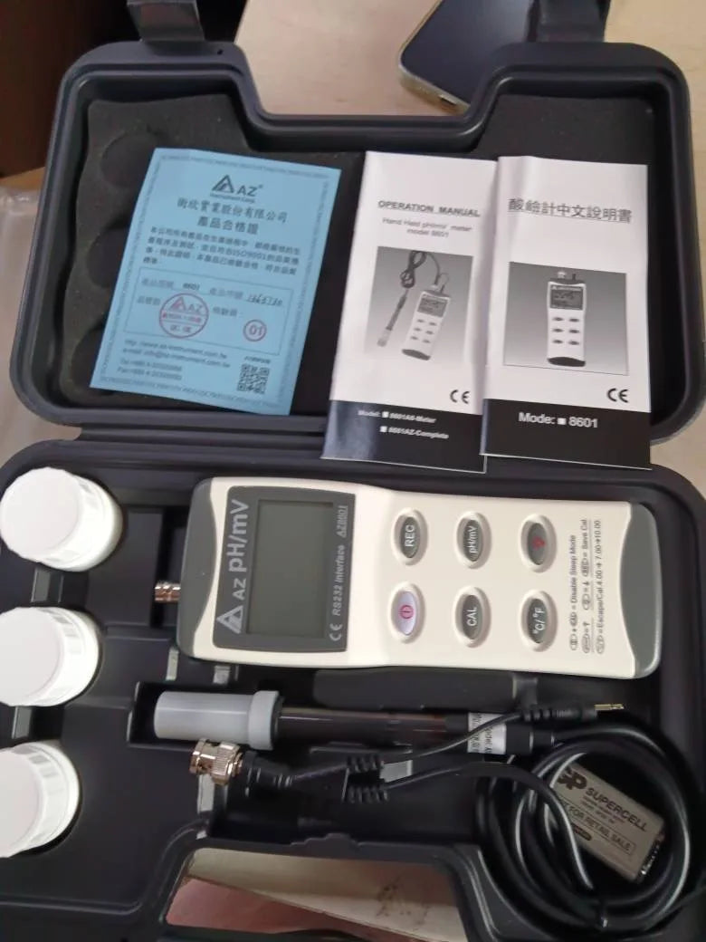 AZ8601 pH Meter pH Test Pen Industrial High Precision Aquarium Water Quality pH Tester AZ-8601