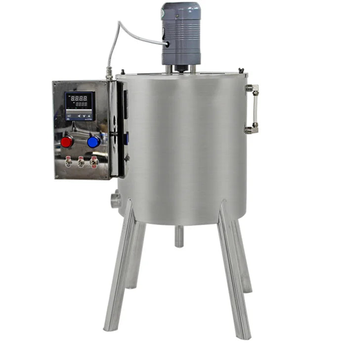 15L Manual Lip Balm Heating Mixing Equipment Lip Gloss Lipstick Filling Machine