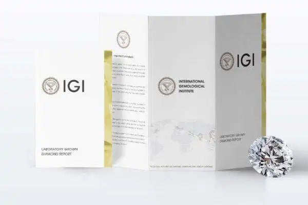 1ct Lab Grown VS2 Brilliant Cut Loose Diamond IGI Certified 6.5mm CVD Color E Laser Drilled Jewelry Wholesaling