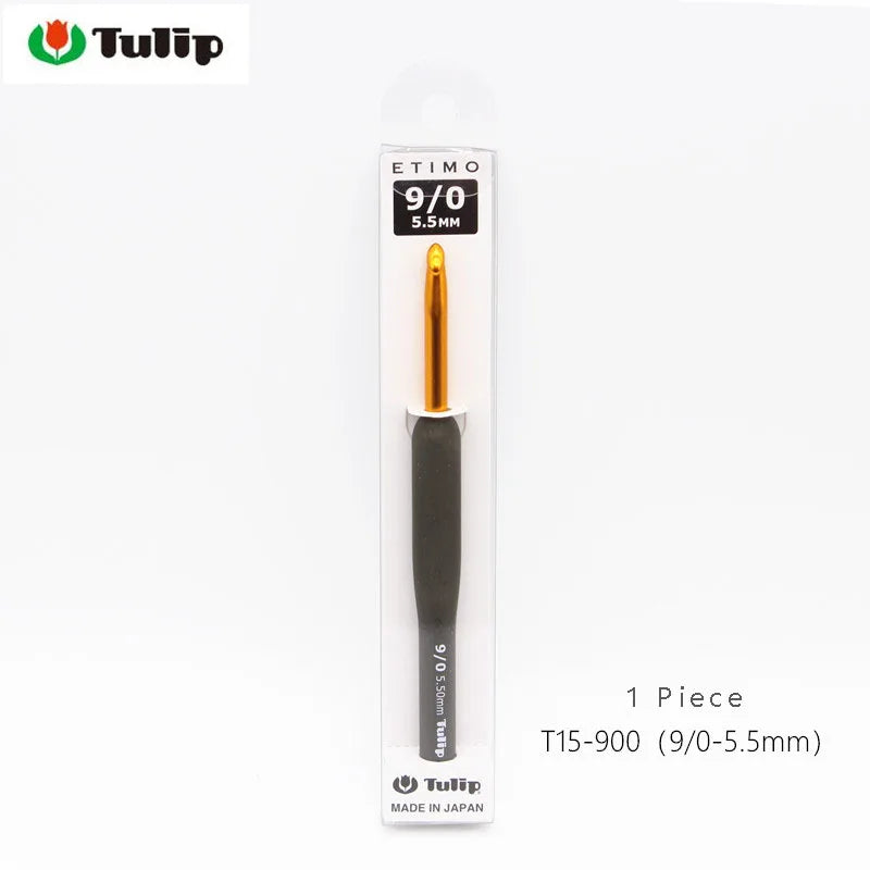 1Piece Tulip Etimo Crochet Hooks Tulip Crochet Needles Knitting Hooks Sweater Yarn Crochet From Japan