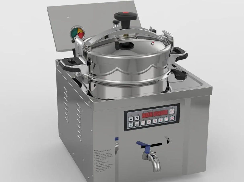 MDXZ-22 Chicken Table Top Oil 12.5l Pressure Open Fryer Fried Chicken Fryer