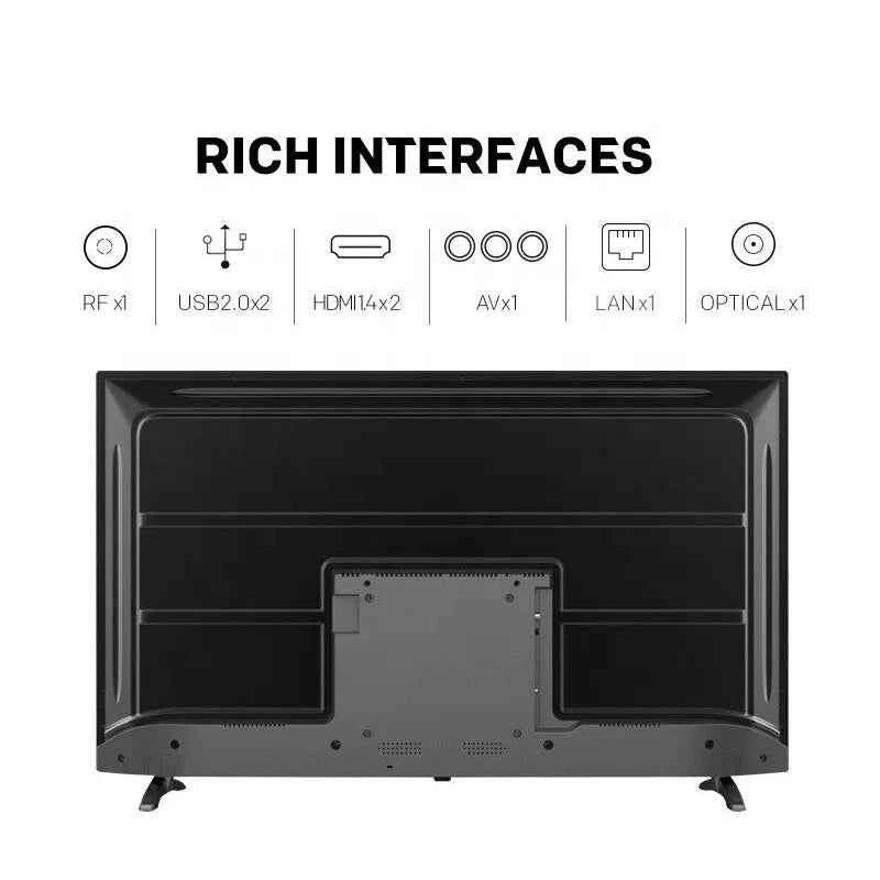 VSTI 32-inch Class LED Smart FHD TV 1080P (2026 Model) Black LED & LCD TVs with A+ Grade LCD Panel