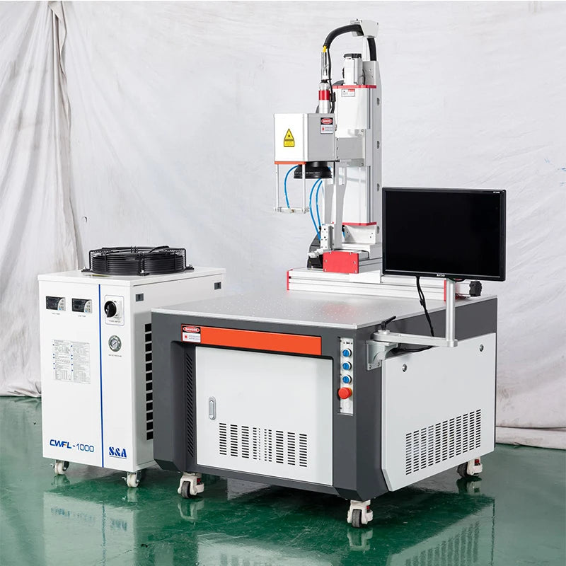 Stainless Steel Aluminum Copper Lithium Battery Welding Machine Fiber Fully Automatic Laser Welding Machine