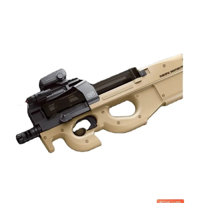 Free Shipping Factory Cheap Price P90 Two Modes Electric Toy Gun Electronic Gel Blaster Gun Toys for Children Adults