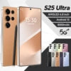 Hot Selling S25Ultra 16+1TB Qudad Core Android Phone with Face Recognition& HD Screen Cellphone Android 15 4g 5g Mobile Phones