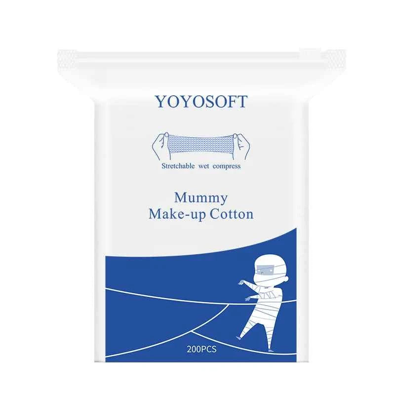 YoYoSoft OEM ODM Accepted Ultra Soft and Skin Friendly Pure Cotton Beauty Cotton Pad Cosmetic Cotton Pads 180pcs