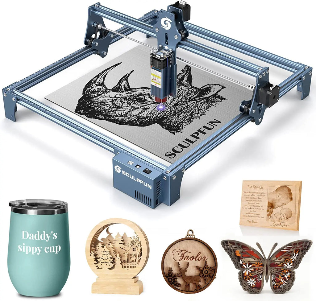 SCULPFUN S9 90W the People of the World Are Crazy About This Mini DIY Laser Engraving and Cutting Machine Laser Engraver