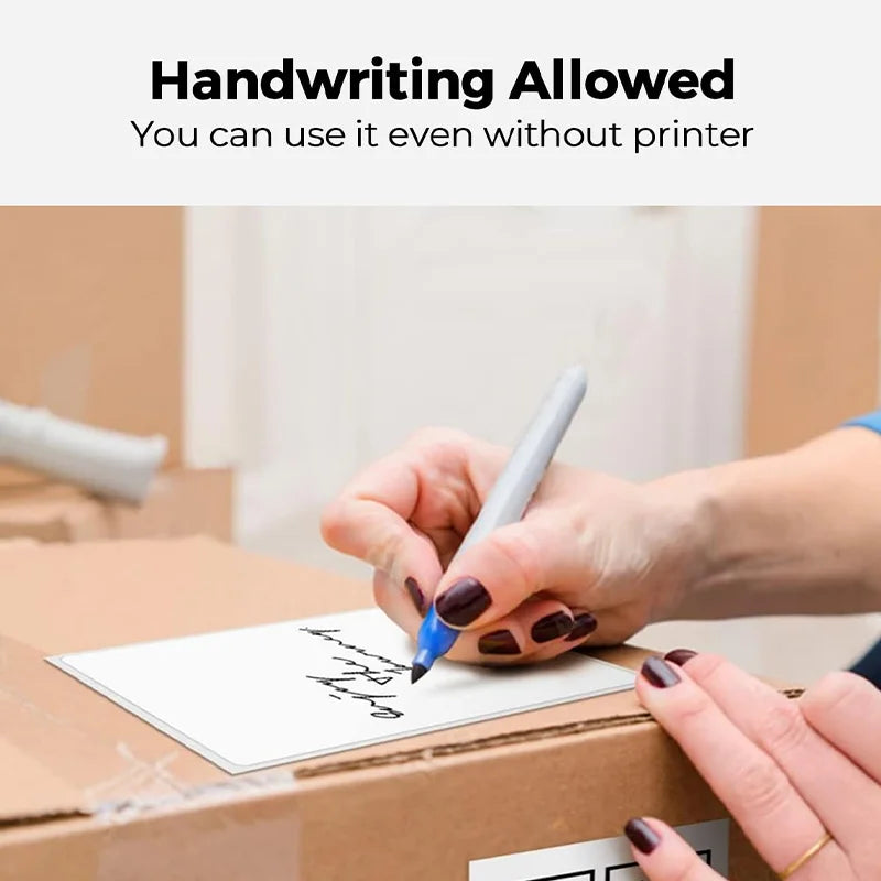 High Quality Custom Adhesive Stickers 500Labels/Roll*2 for Product Packaging Overseas Stock with Free Shipping