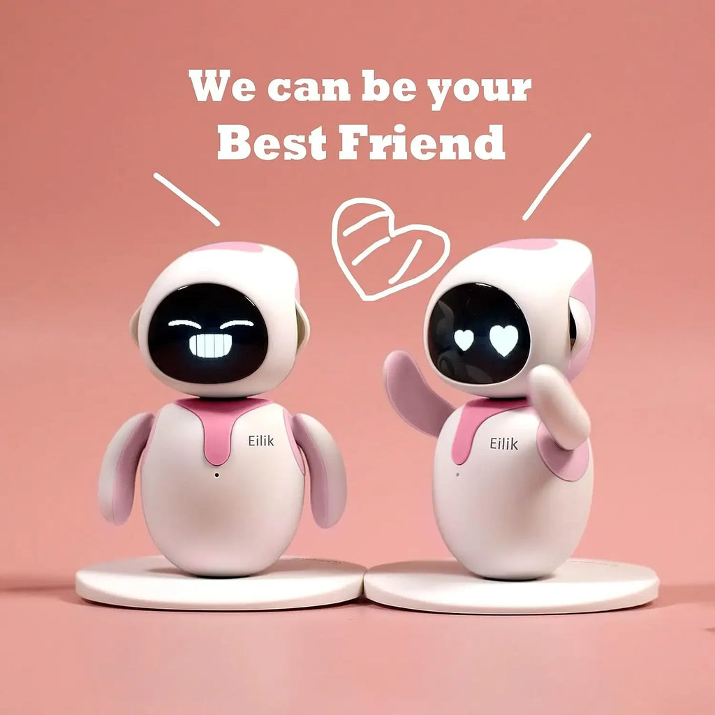 Christmas Eilik Emo Toy Robot a Interactive Intelligent Companion of Pet Robot Children Accompany Fast Shipping