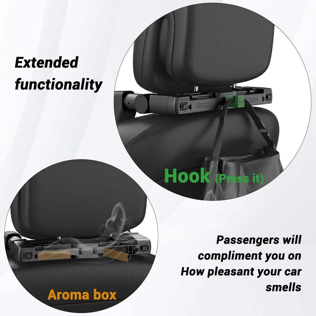 3 Days Arrive Ready to Ship Poland Warehouse Adjustable Automotive Headrest Pillow Thickened Memory Foam Road Pal Headrest