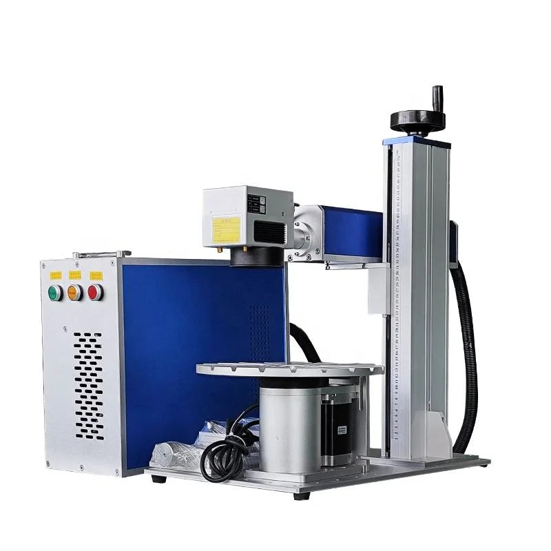 ActionLasers 20w 30w 50w 60w 100w JPT MOPA M7 Fiber Split Laser Marking Machine for Metal Steel Jewelry Ring ActionLasers