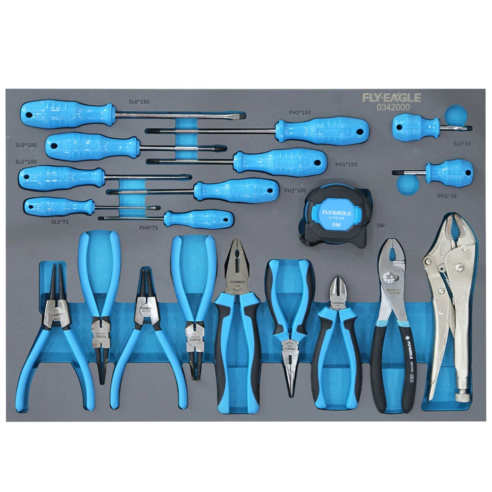 High Quality 371-Pcs CRV Hand Tools Set Including Sickle and Pickaxe for Auto Repair Work with Guaranteed Full Life