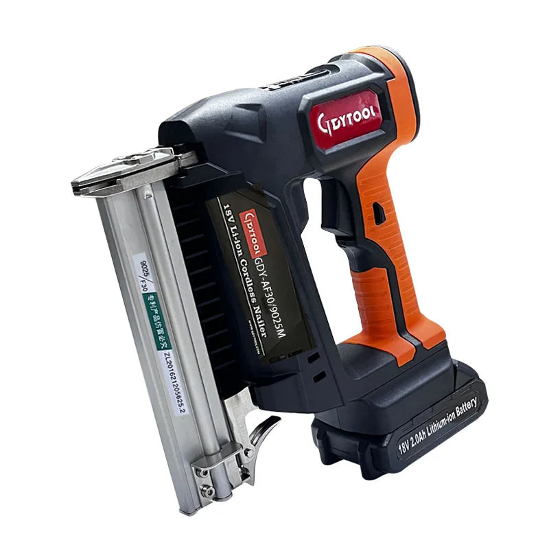 9025 Staples and F30 Nails Home Woodworking 18V Cordless Stapler DIY Grade 18V Battery Operated Air Stapler GDY-AF30/9025M