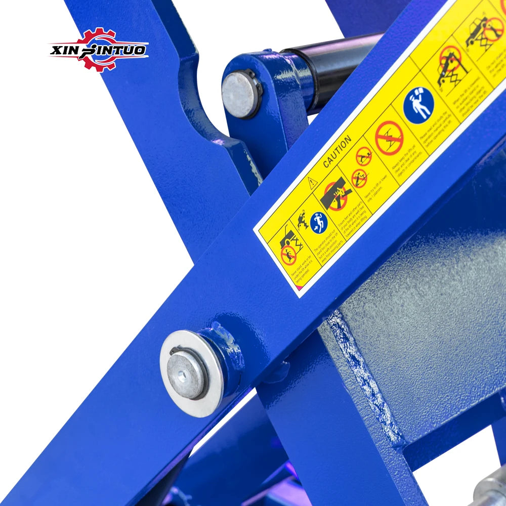 Xinjintuo CE Car Hoist 3.0T Auto Lifter on Ground Scissor Lift Car Elevator