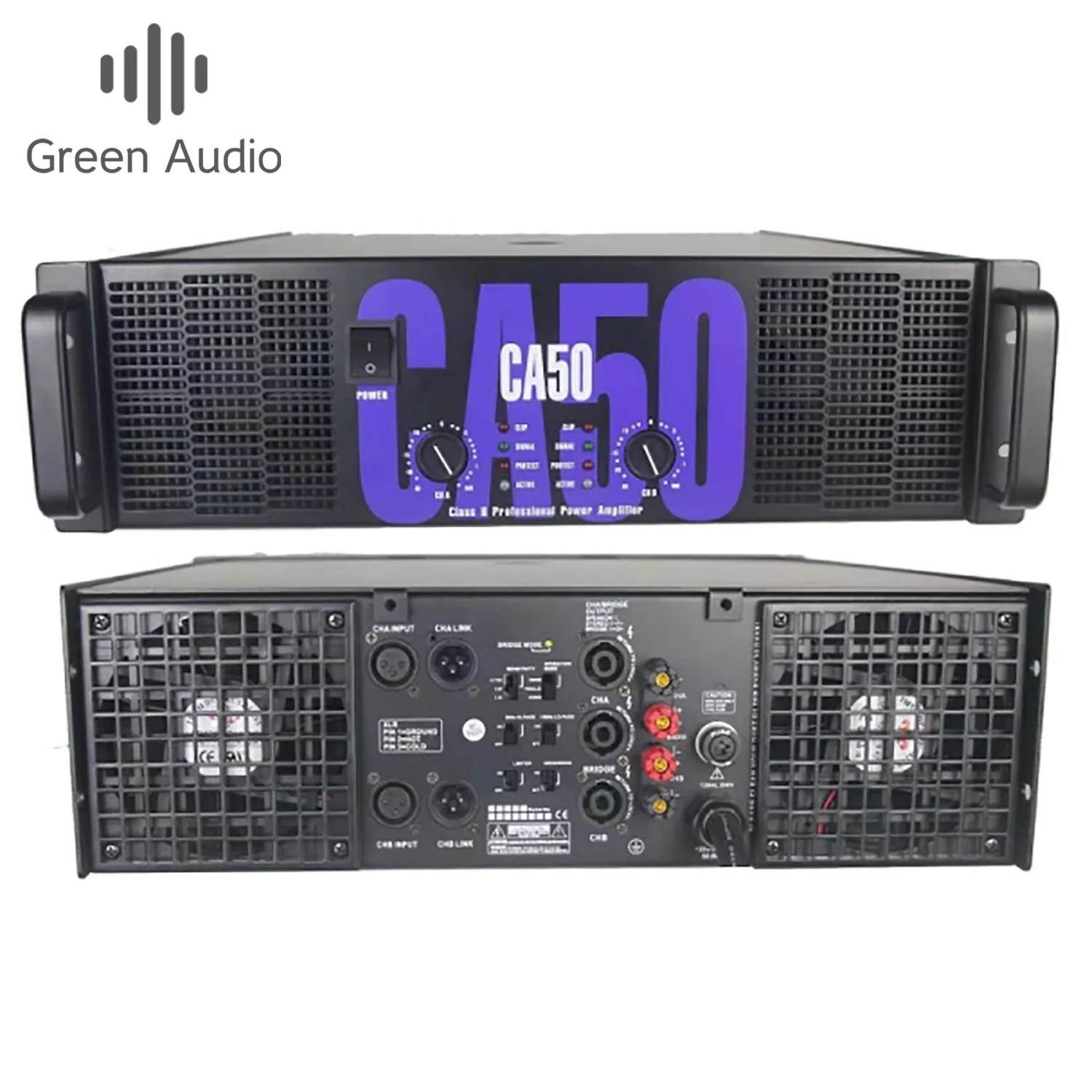 GAP-CA2 CA12 CA18 CA20 CA30 CA50 CA68 CA100 Professional Mixer Amplifier 275/1800 Watt 2 Channel Audio High Power Amplifier
