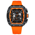 MINI FOCUS 0399 New Silicone Men Watch Business Casual Calendar Quartz Watches Sport Waterproof Luminous Men's Wristwatches