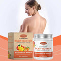 WoodSleep Mango Citrus Body Cream Moisturizing Butter for Dry Skin Infused with Natural Moisturizing Properties