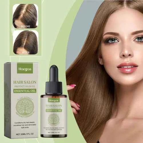 Hoegoa Care Oil Natural Luster Rejuvenate Vitality  Nourish Hair Soft And Glossy Essential