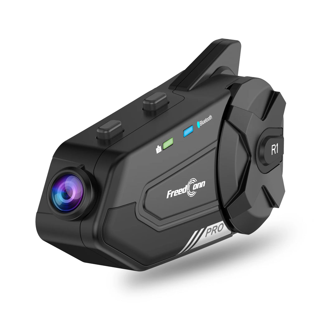 FreedConn R1 PRO for Helmet Camera Intercom 2k 1000M Motorcycle WiFi Rider-to-Rider Communication Noise Cancellation