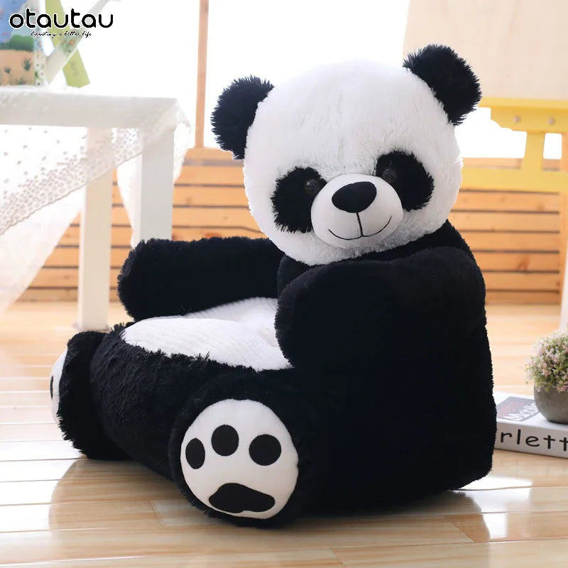 OTAUTAU Children Sofa Small Cartoon Couch Child Cute Chair Pouf Ottoman Princess Seat Futon Bear Armchair Kids Furniture SF165