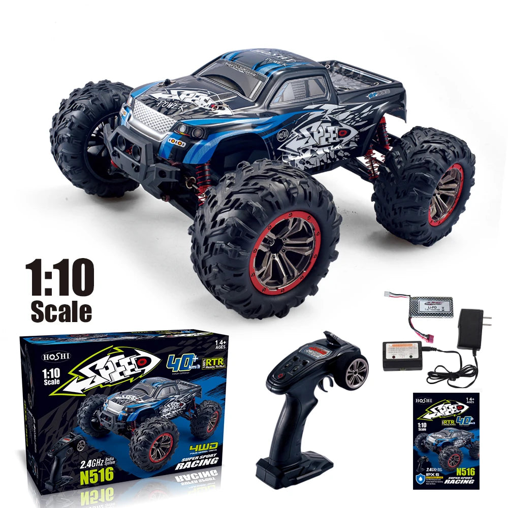 Hot Sale HOSHI N516 Racing RC Car 4WD 4CH High Speed Supersonic Monster Truck Off-Road Vehicle Electronic Toys VS S920 9125